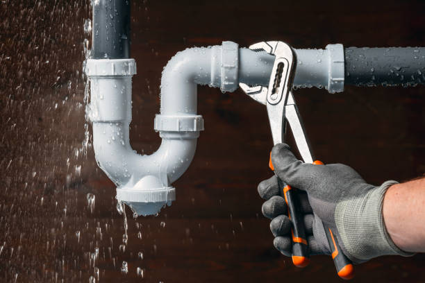 Professional Drain Cleaning technician working in Paramus, NJ